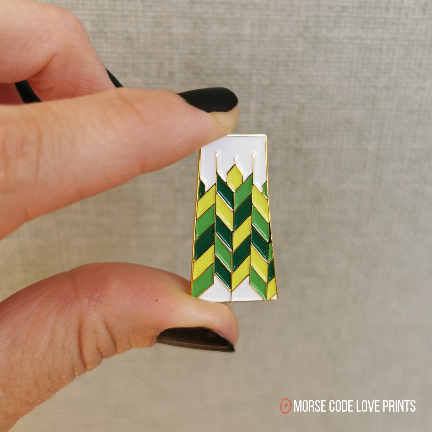 Saskatchewan Enamel Pin