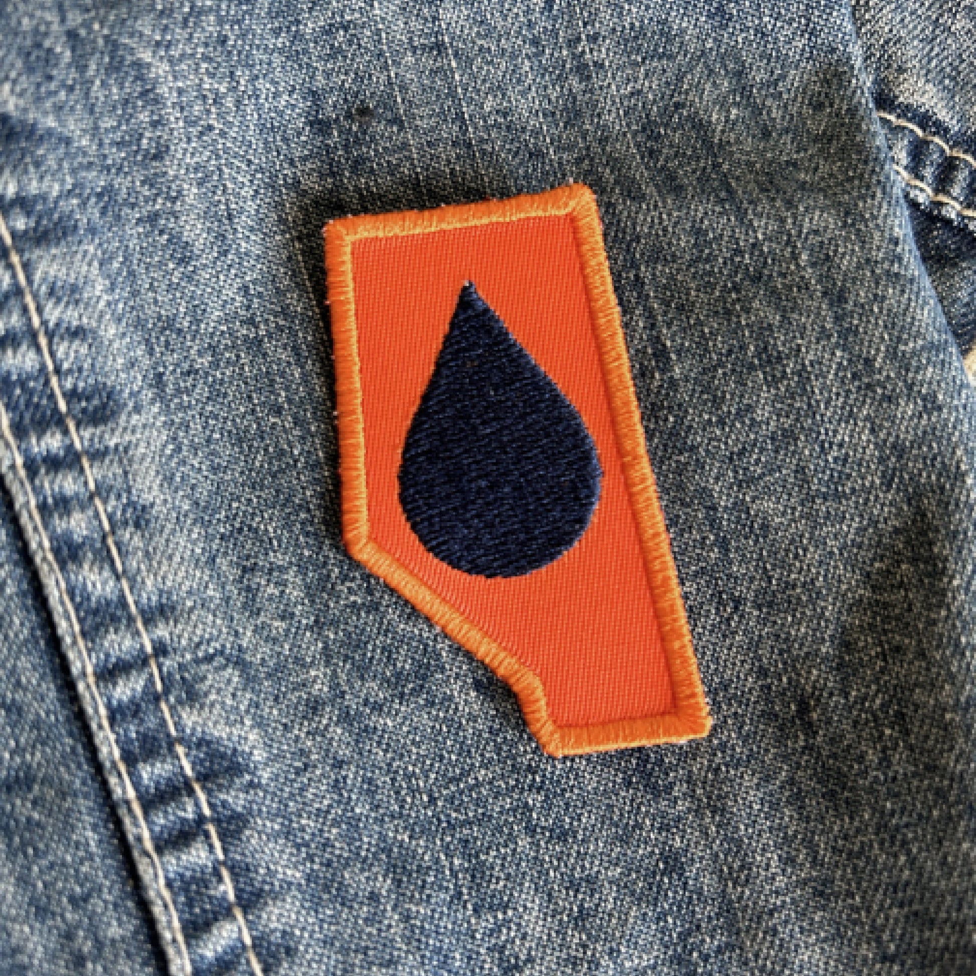 Alberta Oil Embroidered Patch