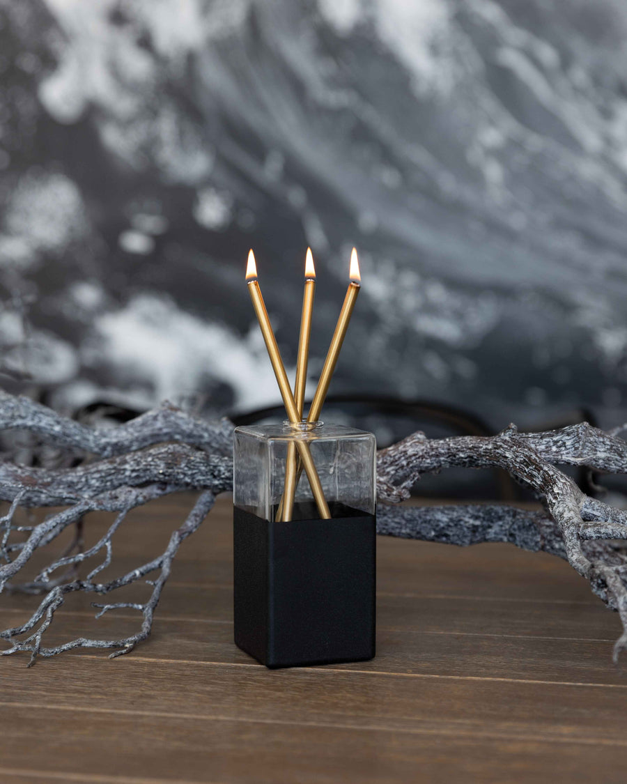 Rocky / Square Vase - Everlasting Candle Co