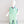 Load image into Gallery viewer, Single Layer Grass (green) full length bib. This single-layer bib gives you the perfect combination of coziness and protection; its lightweight, soft fabric prevents messes from staining your home, and the waterproof polyurethane laminate (PUL) won&#39;t shrink or fade even with heavy use. 
