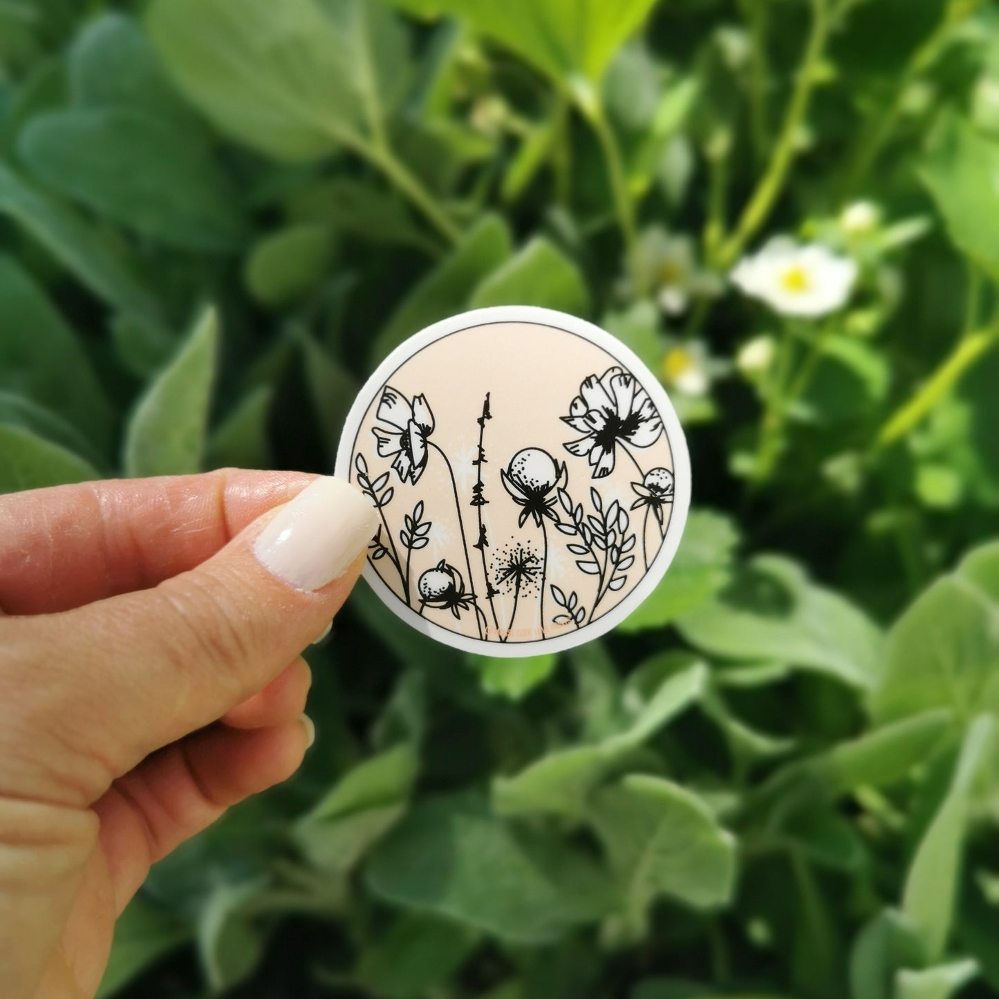 Wildflowers Vinyl Sticker