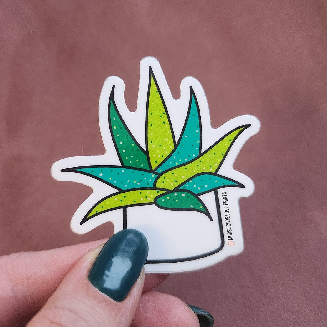 Succulent Vinyl Sticker