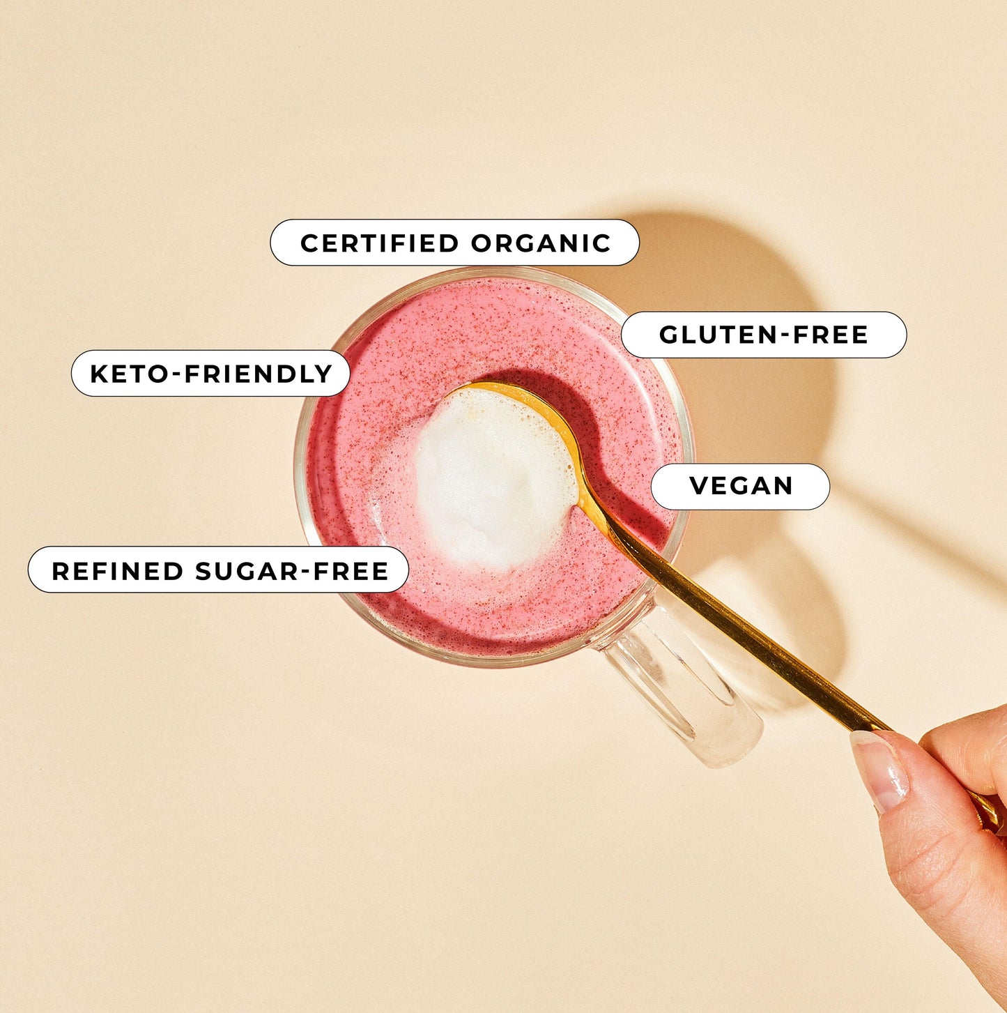 Superfood Latte Powder Beetroot Blend