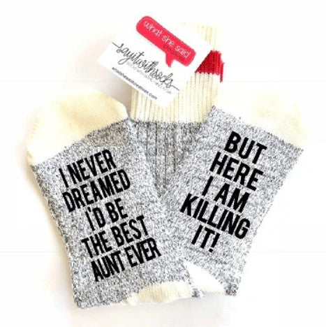 Best Aunt Ever Socks
