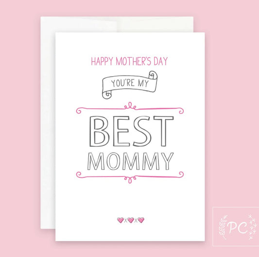 Best Mommy Card