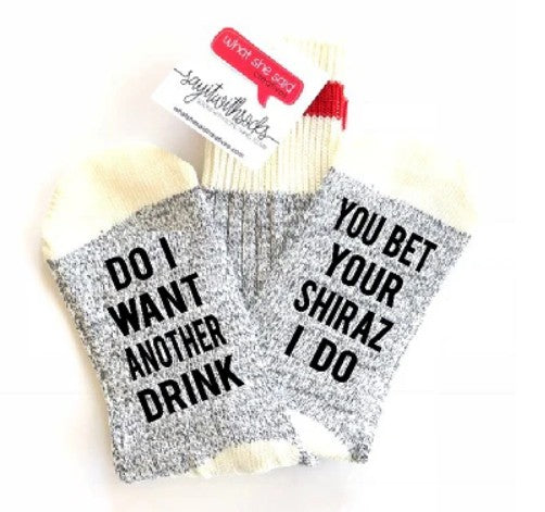 You Bet Your Shiraz Socks