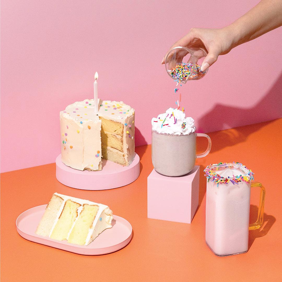 Superfood Latte Powder Birthday Cake Blend