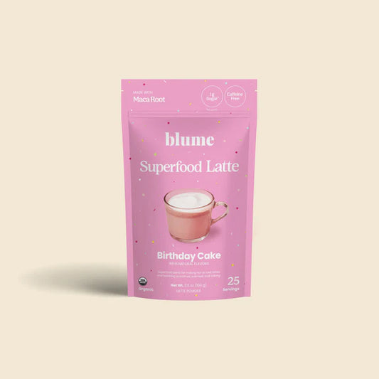Superfood Latte Powder Birthday Cake Blend