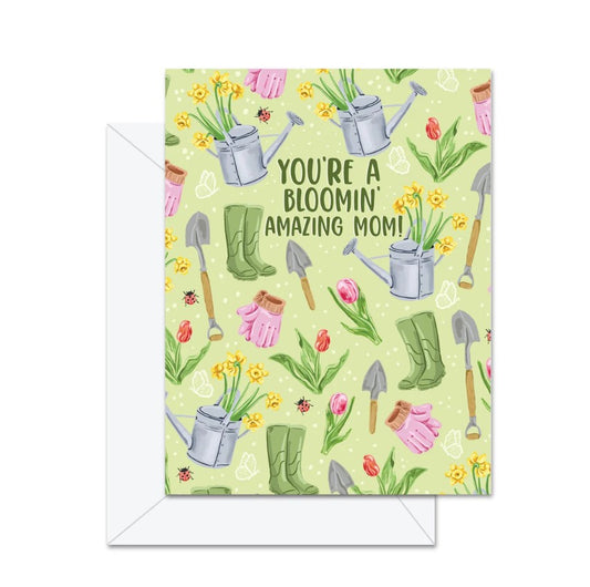 Bloomin' Amazing Mom Card