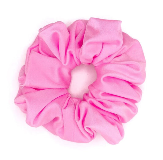 Bright Pink Scrunchie
