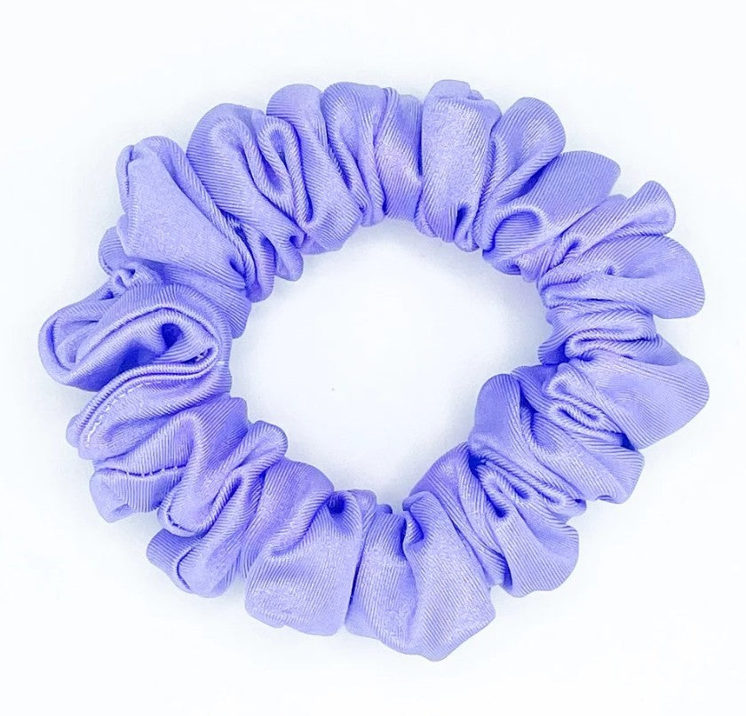 Bright Purple Skinny Scrunchie