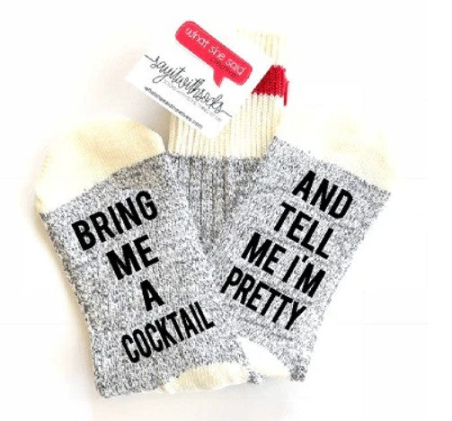 Bring Me A Cocktail Socks