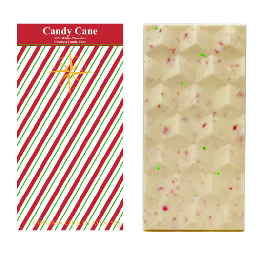 Candy Cane Chocolate Bar