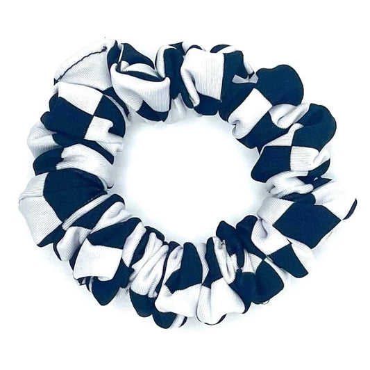Checkered Skinny Scrunchie