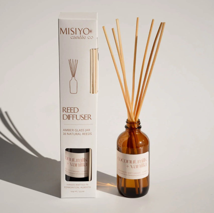 Coconut Milk + Vanilla - Reed Diffuser