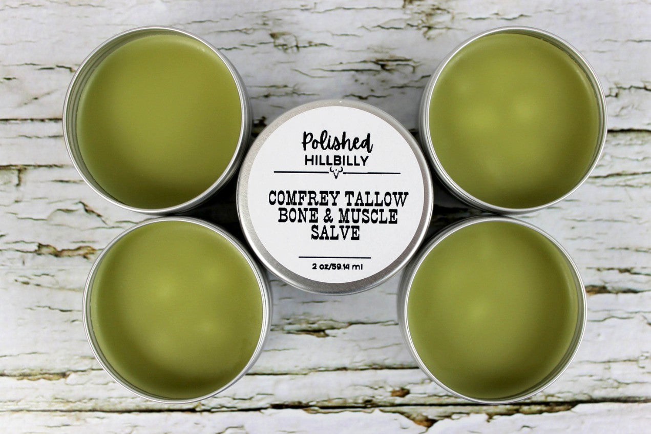 Comfrey Tallow Bone & Muscle Salve 2oz