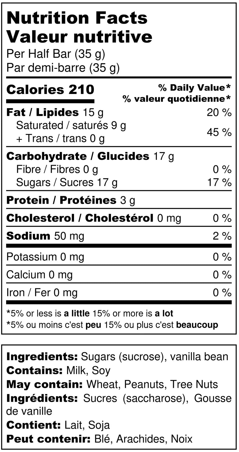 Crème Brûlée Chocolate Bar