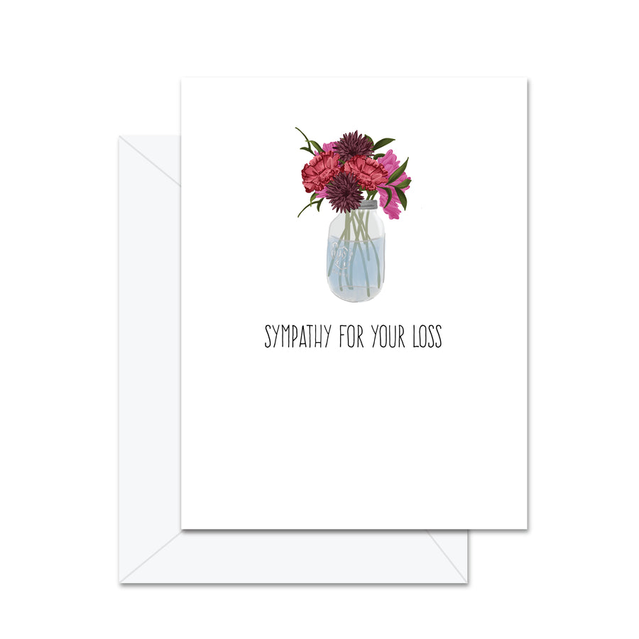 Sympathy For Your Loss Card - Jaybee Designs