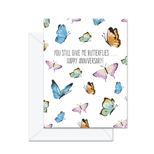 You Still Give Me Butterflies Card - Jaybee Designs