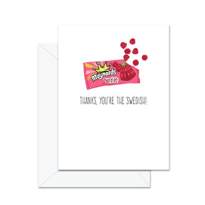 You're the Swedish! Card - Jaybee Designs