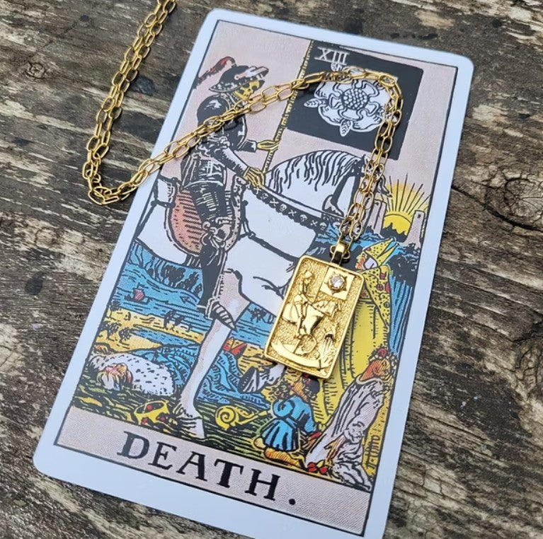 Death Tarot Necklace