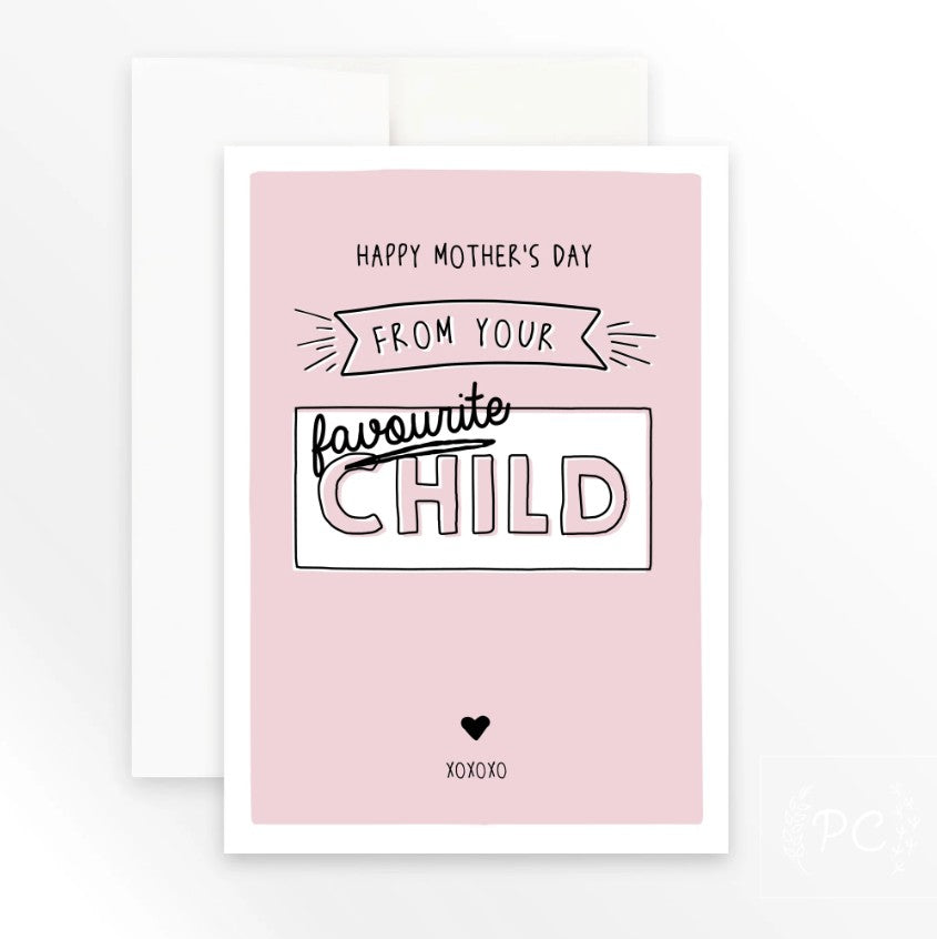 Favourite Child Card