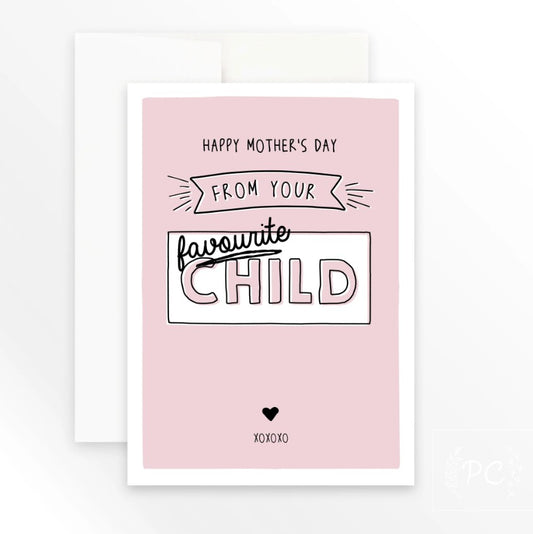 Favourite Child Card
