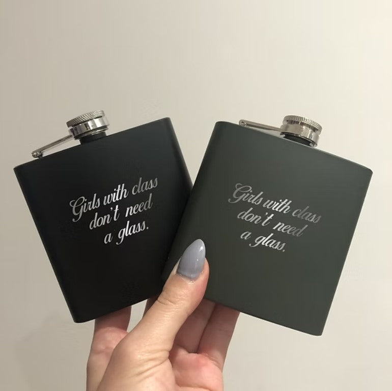 Girls With Class Flask