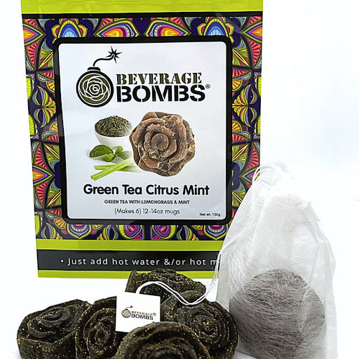 Green Tea Citrus Mint Tea Bomb