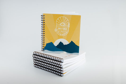 Greetings Square Notebook