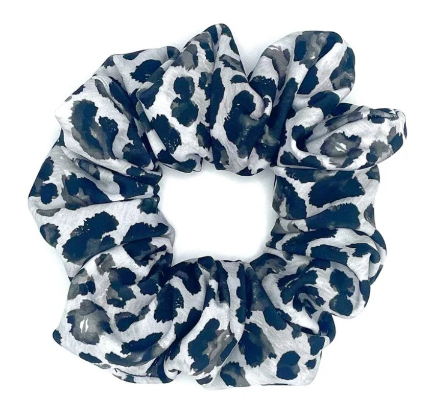 Leopard Print Scrunchie