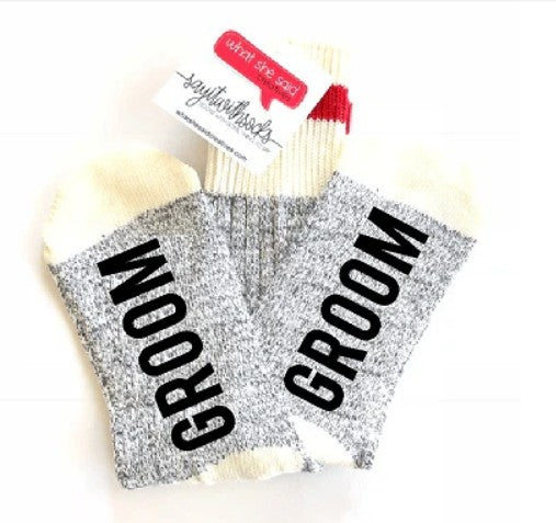 Groom Socks