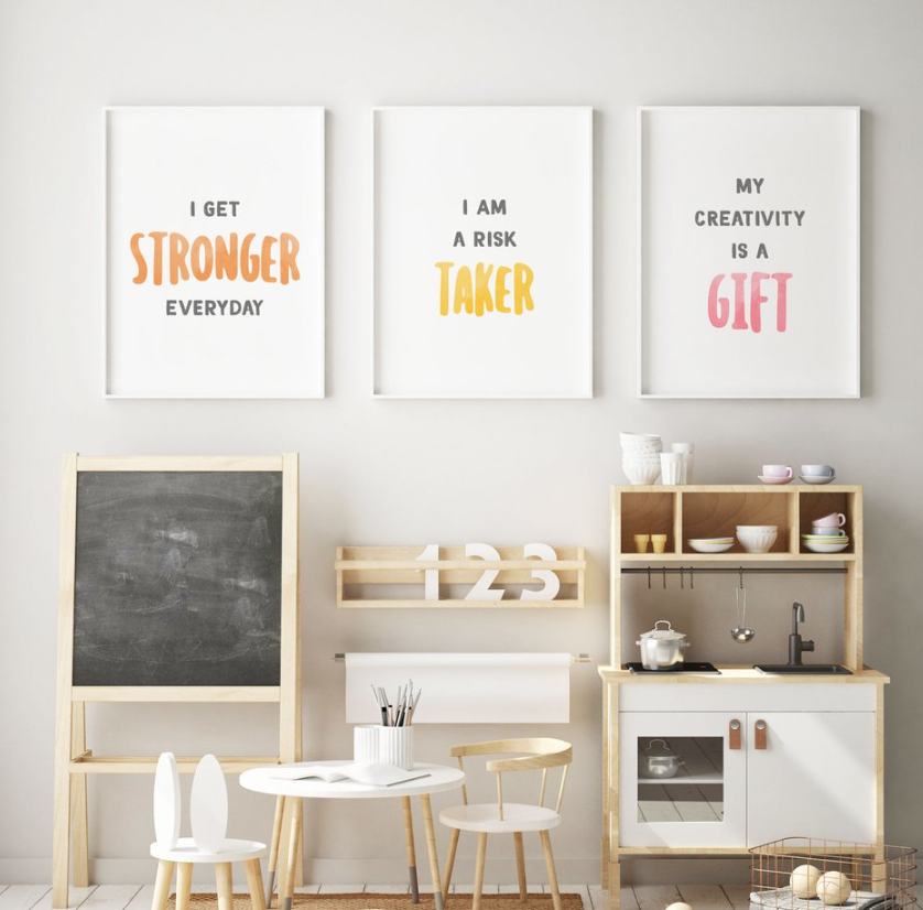 Printed Growth Mindset Mantra 8pk Set - Alberta Press and Paper