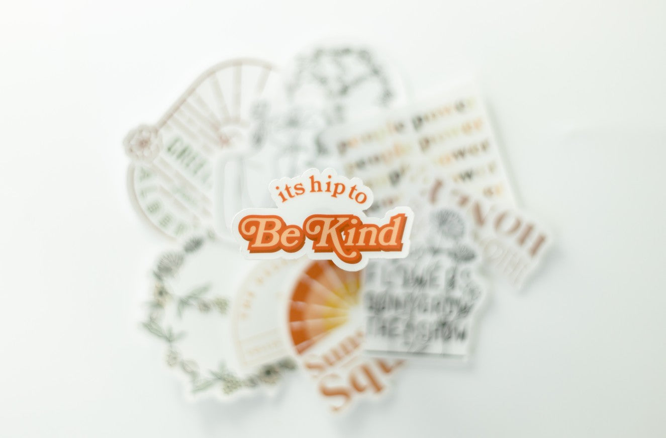 Be Kind Sticker – The Makers Keep