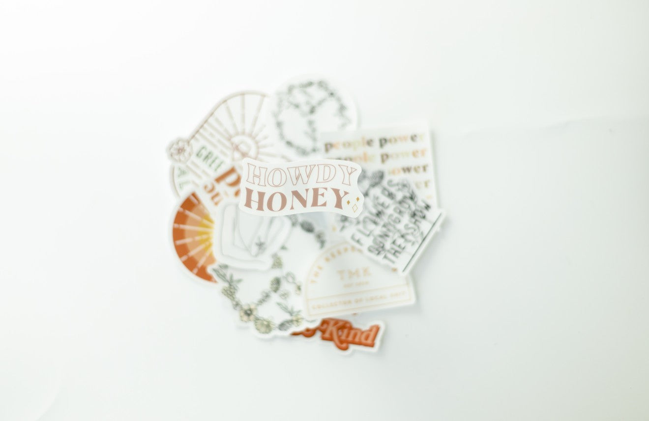 Howdy Honey Sticker