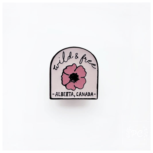 Wild & Free Enamel Pin