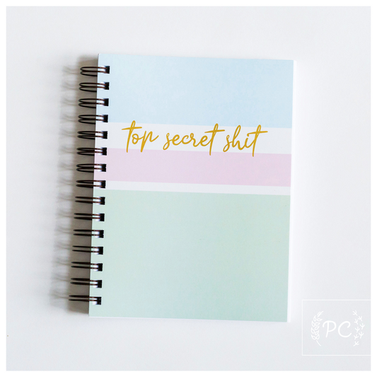 Top Secret Shit Notebook