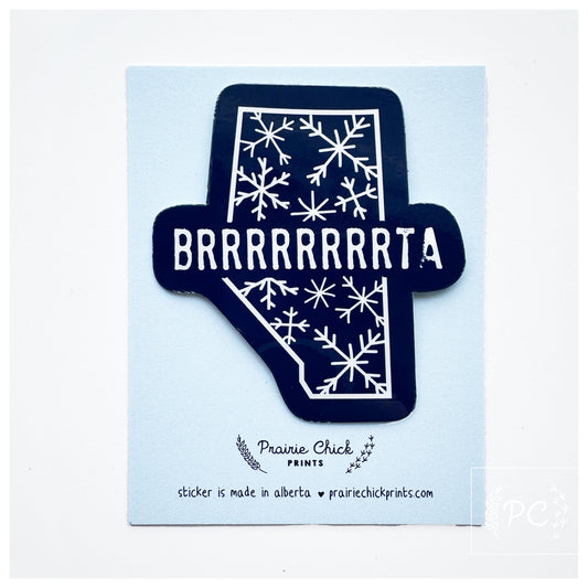 Brrrrta Sticker