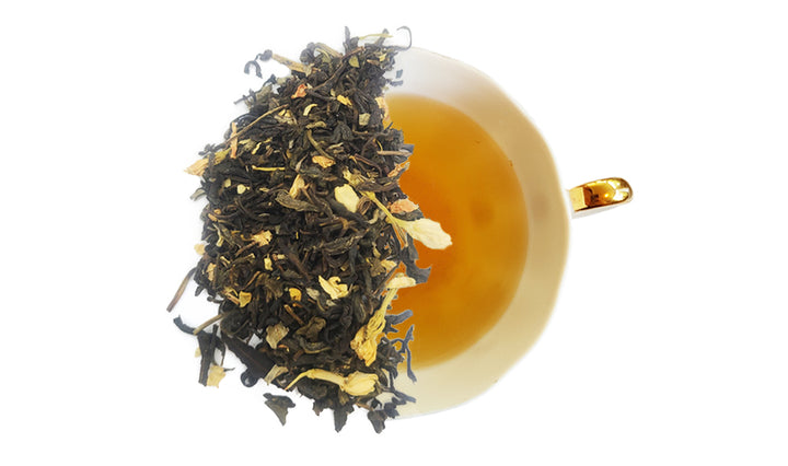 This green tea showcases notes of juicy tart green apple and honey. Beloved from the first sip.   A crisp and refreshing green tea with bright fruit notes.