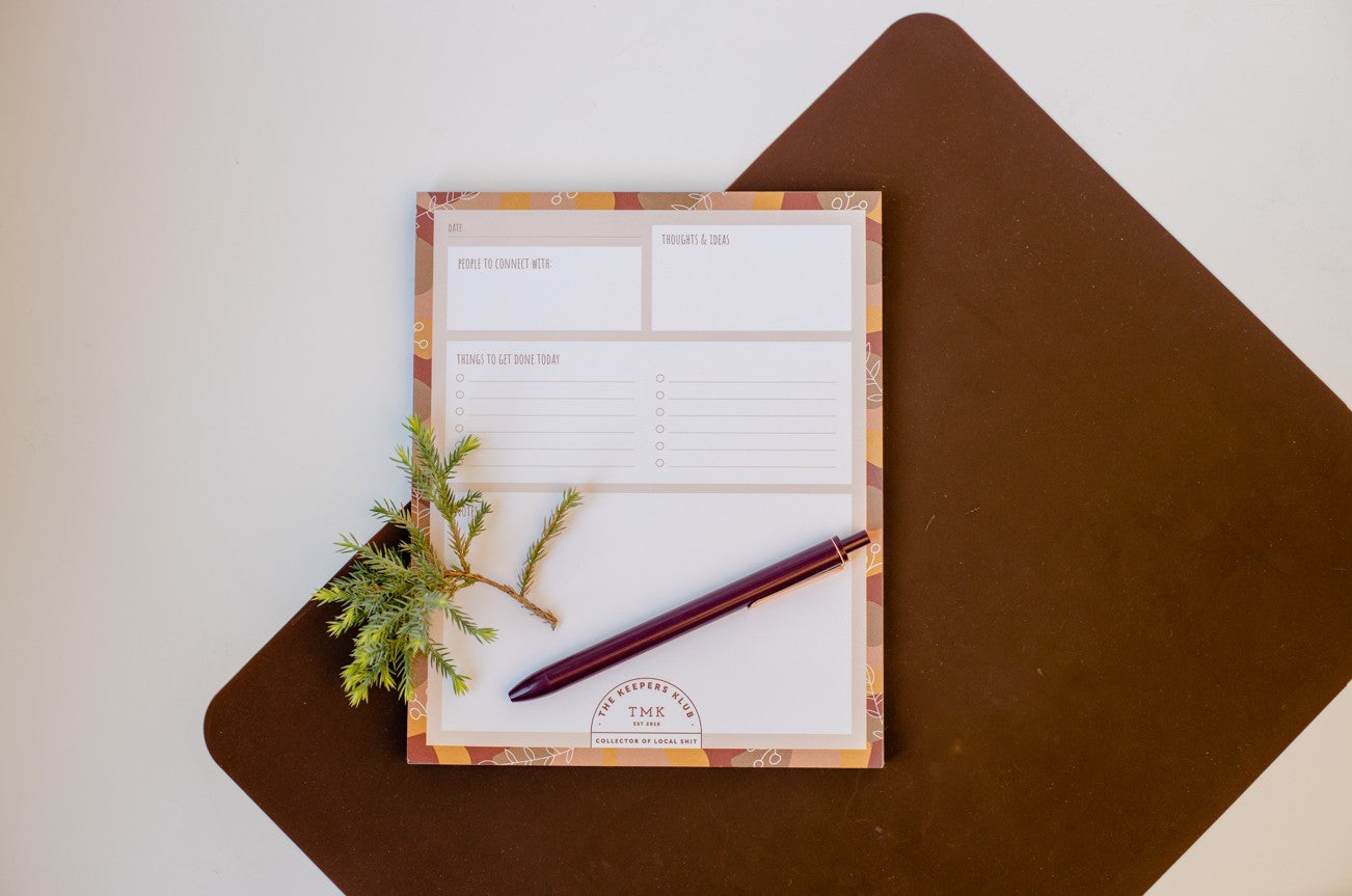 Keepers Club Notepad