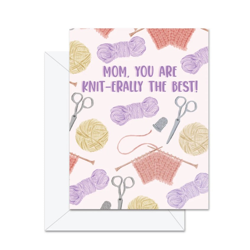 Knit-Erally The Best Card