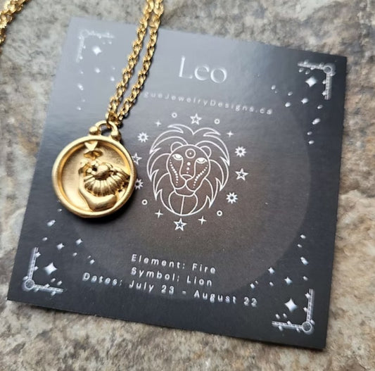 Leo Zodiac Necklace