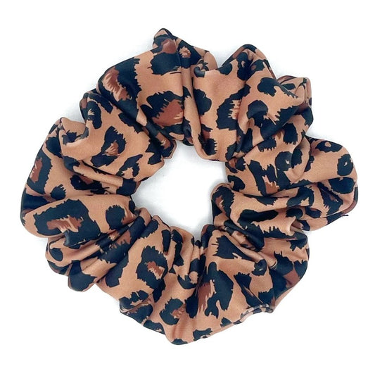 Leopard Print Scrunchie