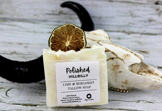 Lime & Bergamot Tallow Soap