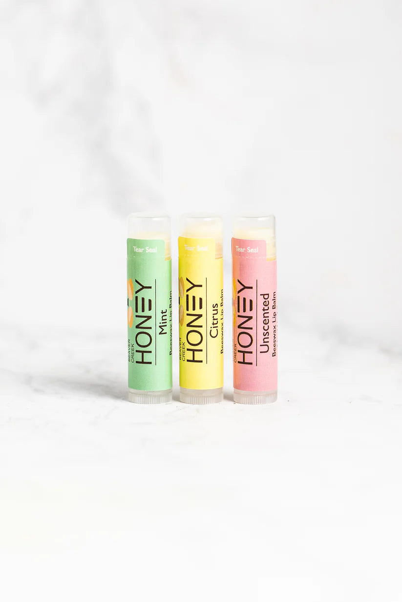 Unscented Beeswax Lip Balm