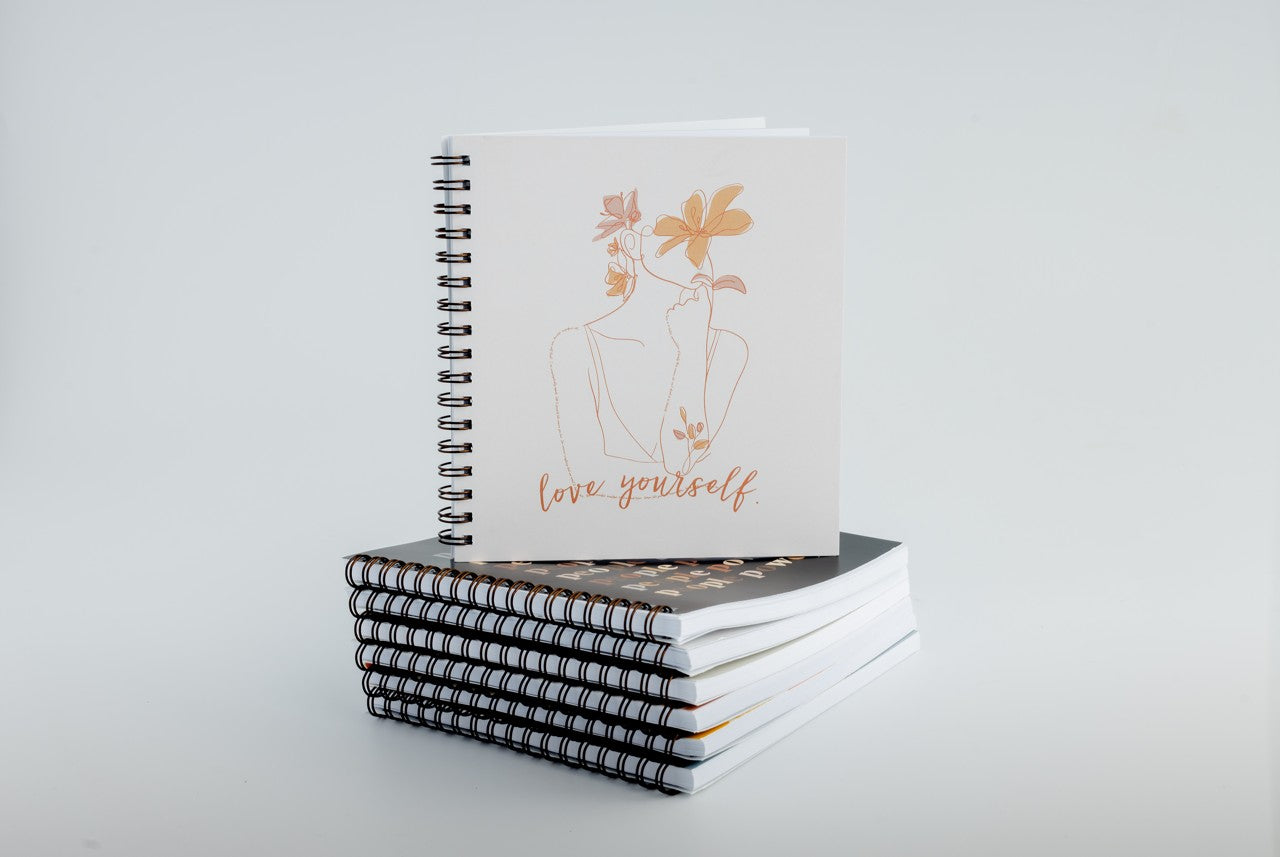 Love Yourself Square Notebook