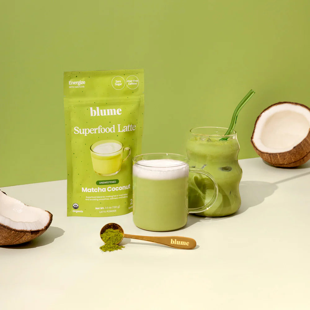 Superfood Latte Powder Matcha Coconut Blend