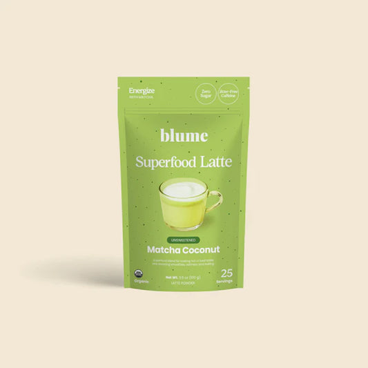 Superfood Latte Powder Matcha Coconut Blend