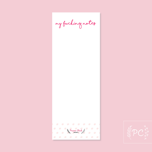 My Fucking Notes Notepad