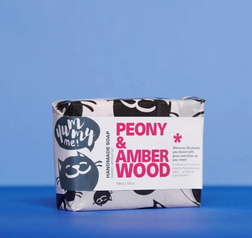 Peony Amberwood Bar Soap